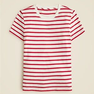 J.Crew Vintage jersey classic-fit crewneck T-shirt in stripe
